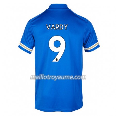 Maillot Foot Homme Leicester City Jamie Vardy 9 Domicile 2020-2021 Maillot Foot Homme Leicester City Jamie Vardy 9 Domicile 2020-2021
